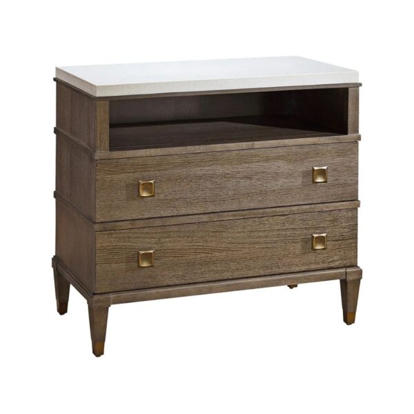 Playlist Two Drawer Nightstand (Brown Eyed Girl Finish)