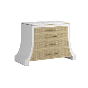 Eave Accent Chest - Uplifting White