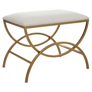 Gold Accent Bench (W23007)