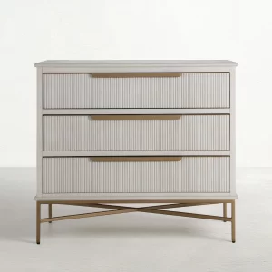 Riggs Mahogany Wood Chest - Antique White